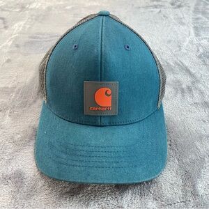 Carhartt Teal and Charcoal Mesh Cap